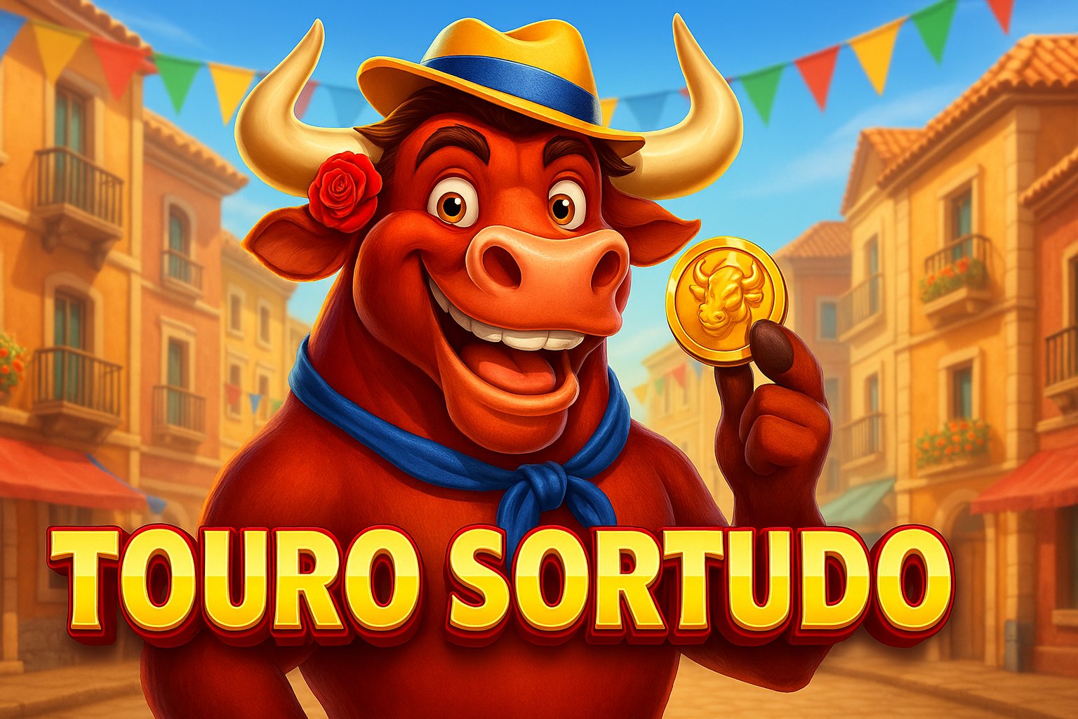 🐂 Touro Sortudo: Slot Bertema Banteng Keberuntungan yang Siap Menanduk Jackpot!