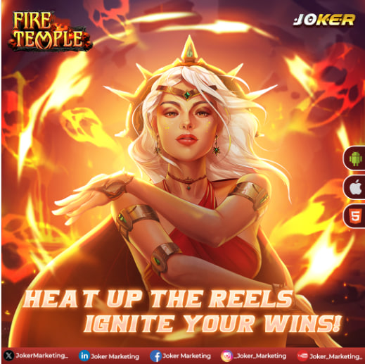 🔥 Fire Temple – Misteri Kuil Api Pembawa Kekayaan dari Joker Gaming